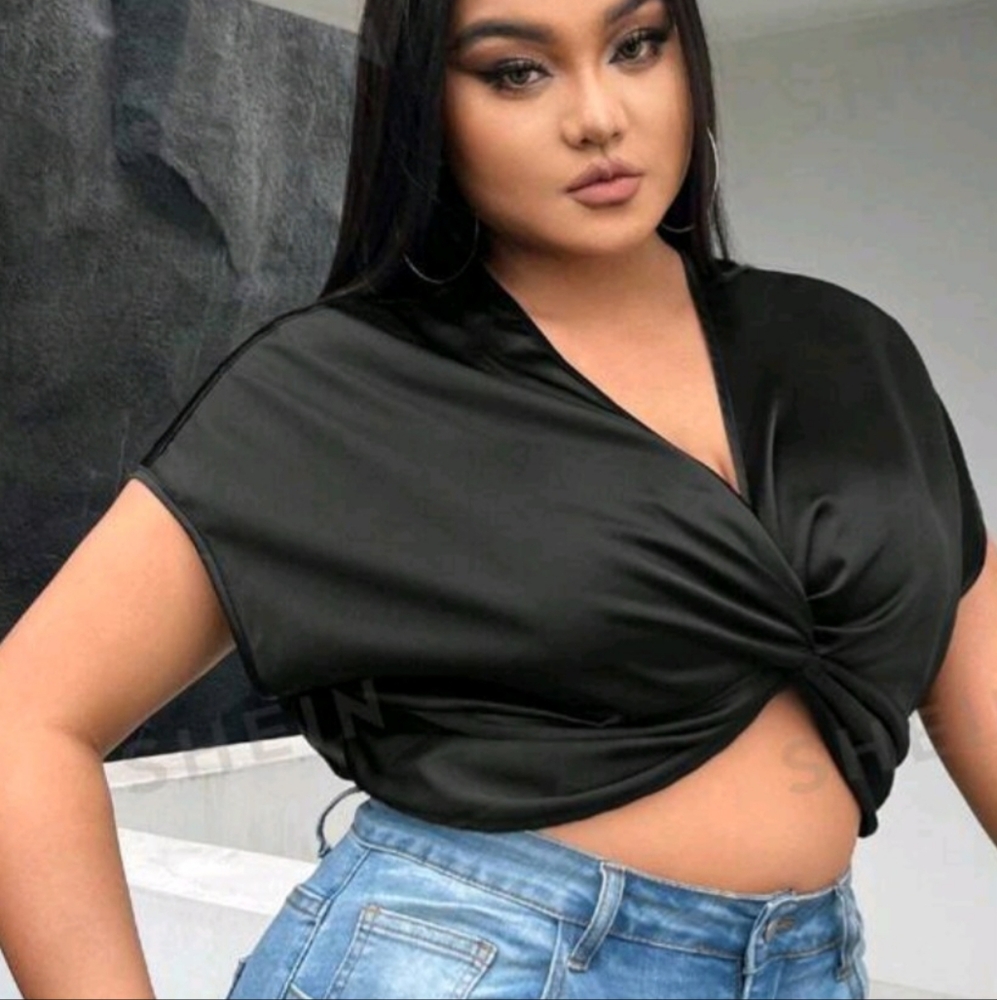 Black Crop Top